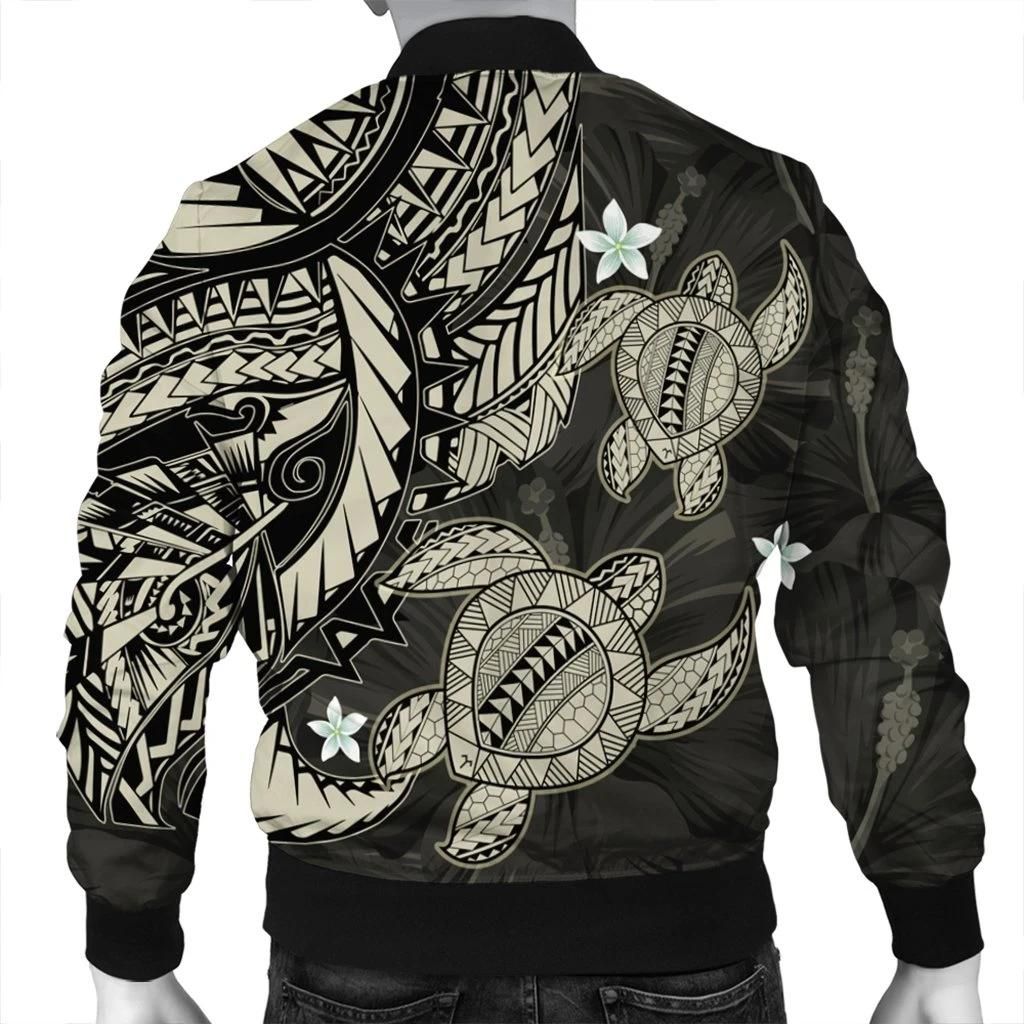 Hawaii-Polynesian-Turtle-Hibiscus-Bomber-Jacket-Beige-AH-J4R-Bomber-Jacket-1