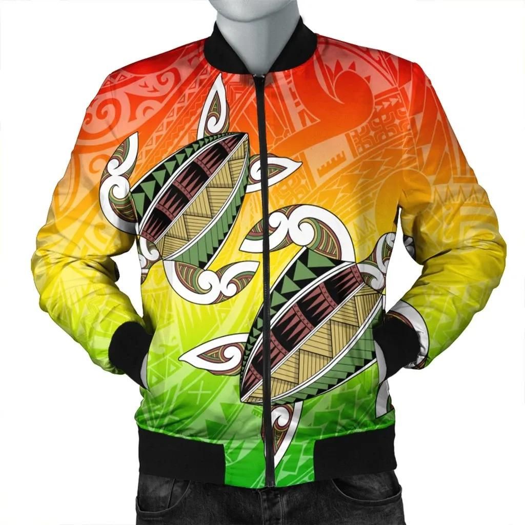 Hawaii Turtle Kanaka Maoli Bomber Jacket - AH - J4R Bomber Jacket Hawaii Turtle Kanaka Maoli Bomber Jacket - AH - J4R Bomber Jacket