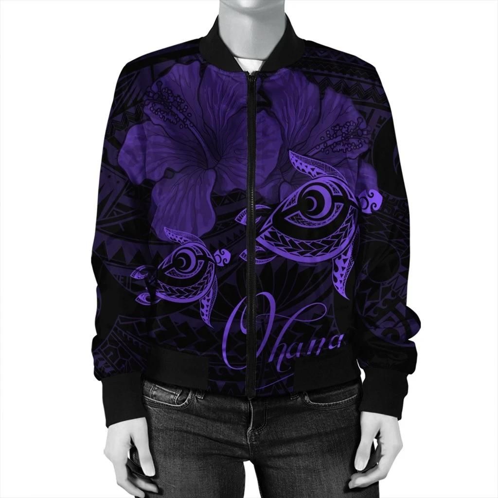 Hawaii-Turtle-Ohana-Hibiscus-Poly-Bomber-Jacket-Purple-AH-J4R-Bomber-Jacket-2