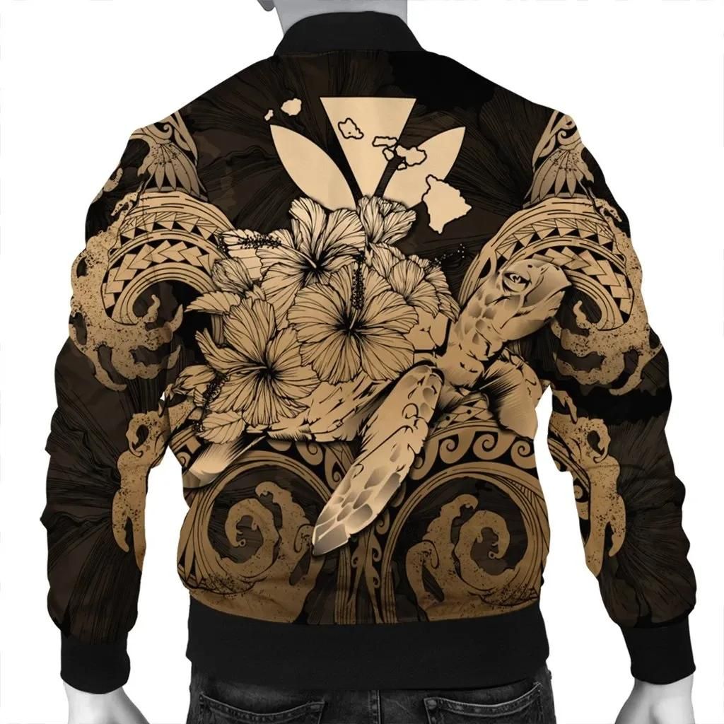 Hawaii-Turtle-Wave-Polynesian-Bomber-Jacket-Hey-Style-Gold-AH-J4R-Bomber-Jacket-1