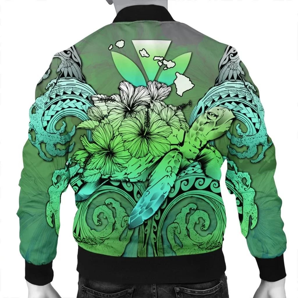 Hawaii-Turtle-Wave-Polynesian-Bomber-Jacket-Hey-Style-Green-AH-J4R-Bomber-Jacket-1