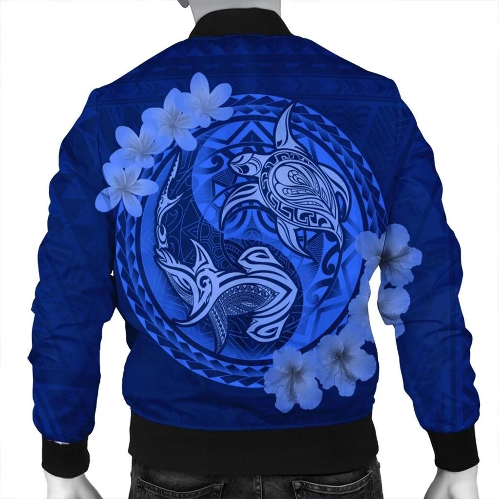 Hawaii-Yin-Yang-Turtle-Shark-Hibiscus-Plumeria-Bomber-Jacket-Blue-AH-J4R-Bomber-Jacket-1
