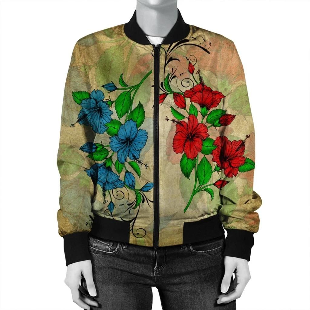Hawaiian-Blue-And-Red-Hibiscus-Polynesian-Bomber-Jacket-AH-JR-Bomber-Jacket-2