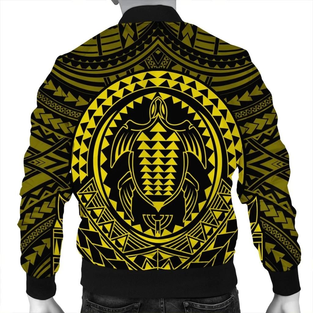 Hawaiian-Kakau-Honu-Arc-Polynesian-Yellow-Bomber-Jacket-AH-JGR-Bomber-Jacket-1