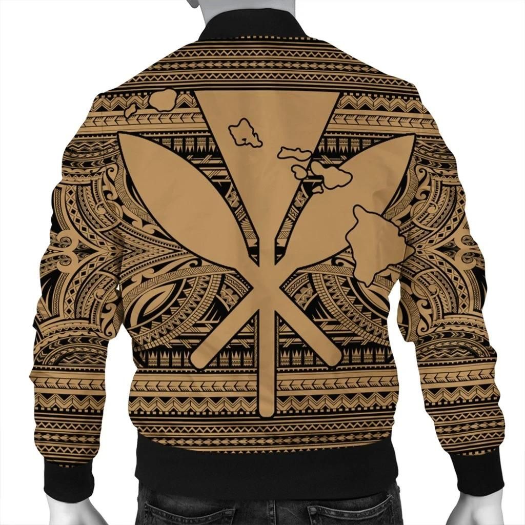 Hawaiian-Kanaka-Polynesian-Tribal-Bomber-Jacket-Reggae-Color-Gold-AH-J7R-1