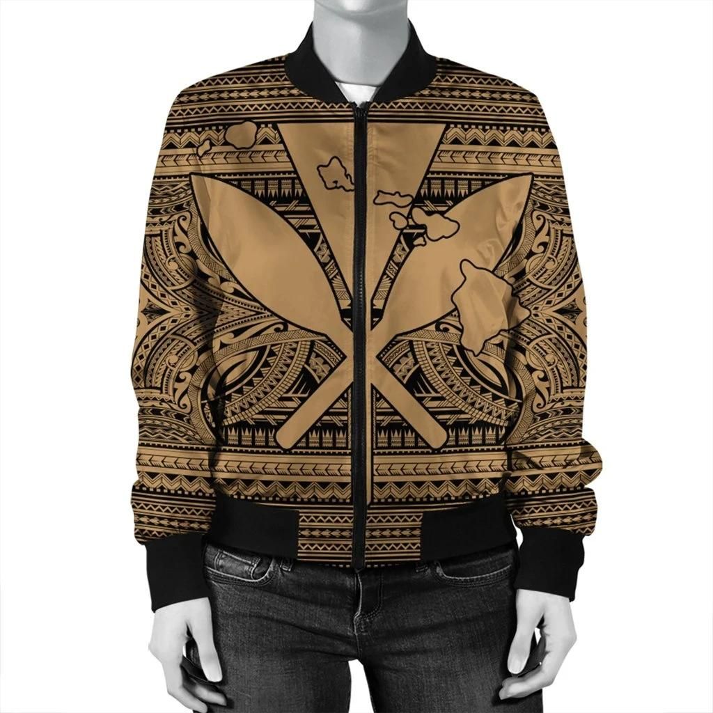 Hawaiian-Kanaka-Polynesian-Tribal-Bomber-Jacket-Reggae-Color-Gold-AH-J7R-2
