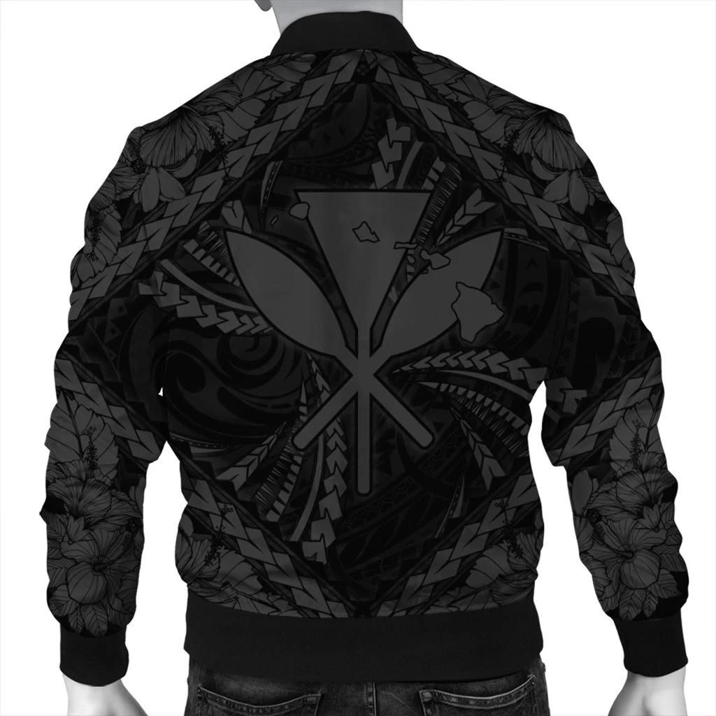 Hawaiian-Map-Kanaka-Hibiscus-Gray-Polynesian-Bomber-Jacket-AH-JR-Bomber-Jacket-1