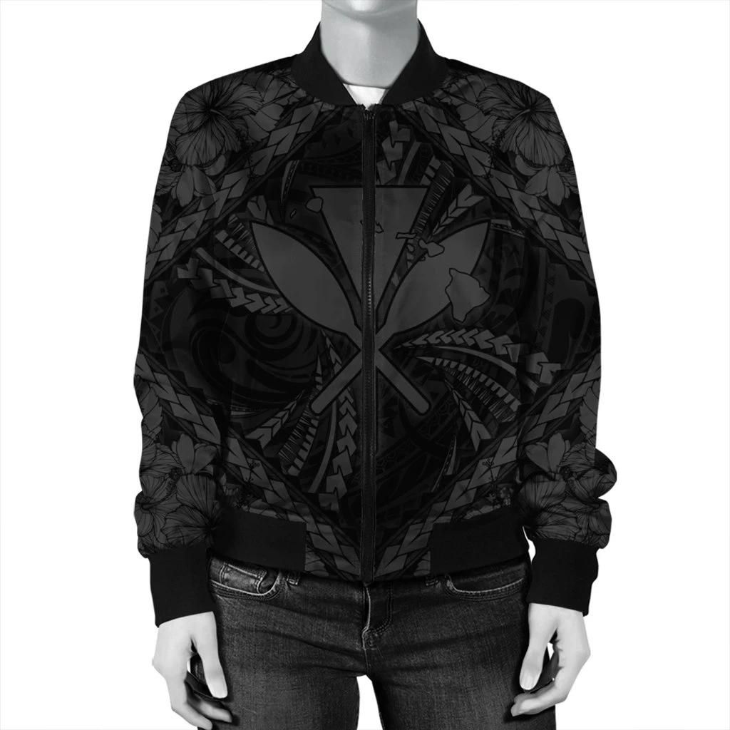 Hawaiian-Map-Kanaka-Hibiscus-Gray-Polynesian-Bomber-Jacket-AH-JR-Bomber-Jacket-2