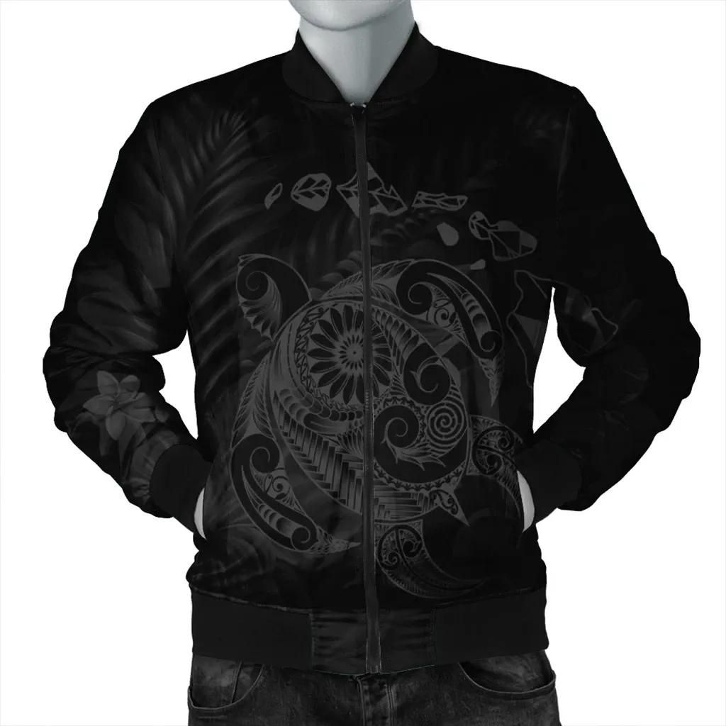 Hawaiian Map Turtle Tattoo Hibiscus Plumeria Polynesian Bomber Jacket - Gray - AH - J4R Bomber Jacket Hawaiian Map Turtle Tattoo Hibiscus Plumeria Polynesian Bomber Jacket - Gray - AH - J4R Bomber Jacket
