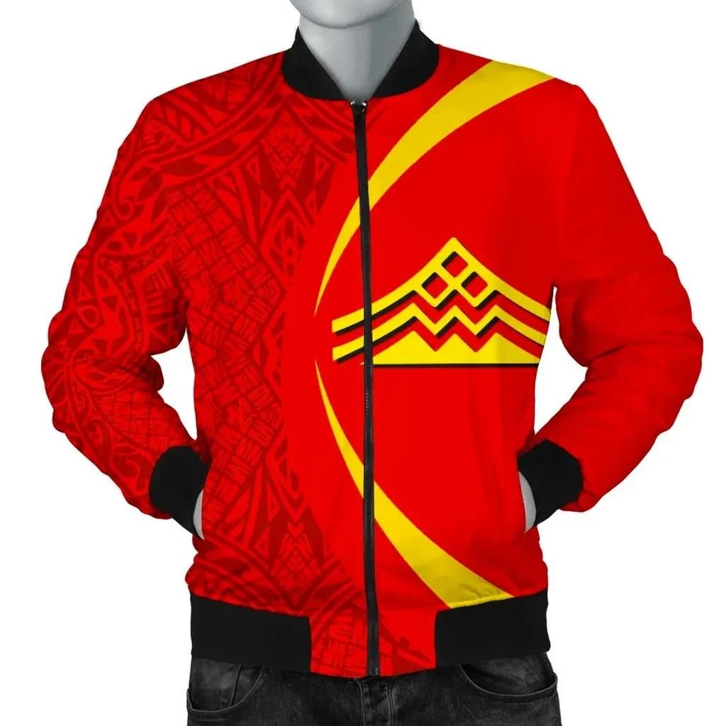 Hawaiian Mauna Kea Polynesian Men's Bomber Jacket - Circle Style - Black - AH - J9 Bomber Jacket Hawaiian Mauna Kea Polynesian Men's Bomber Jacket - Circle Style - Black - AH - J9 Bomber Jacket