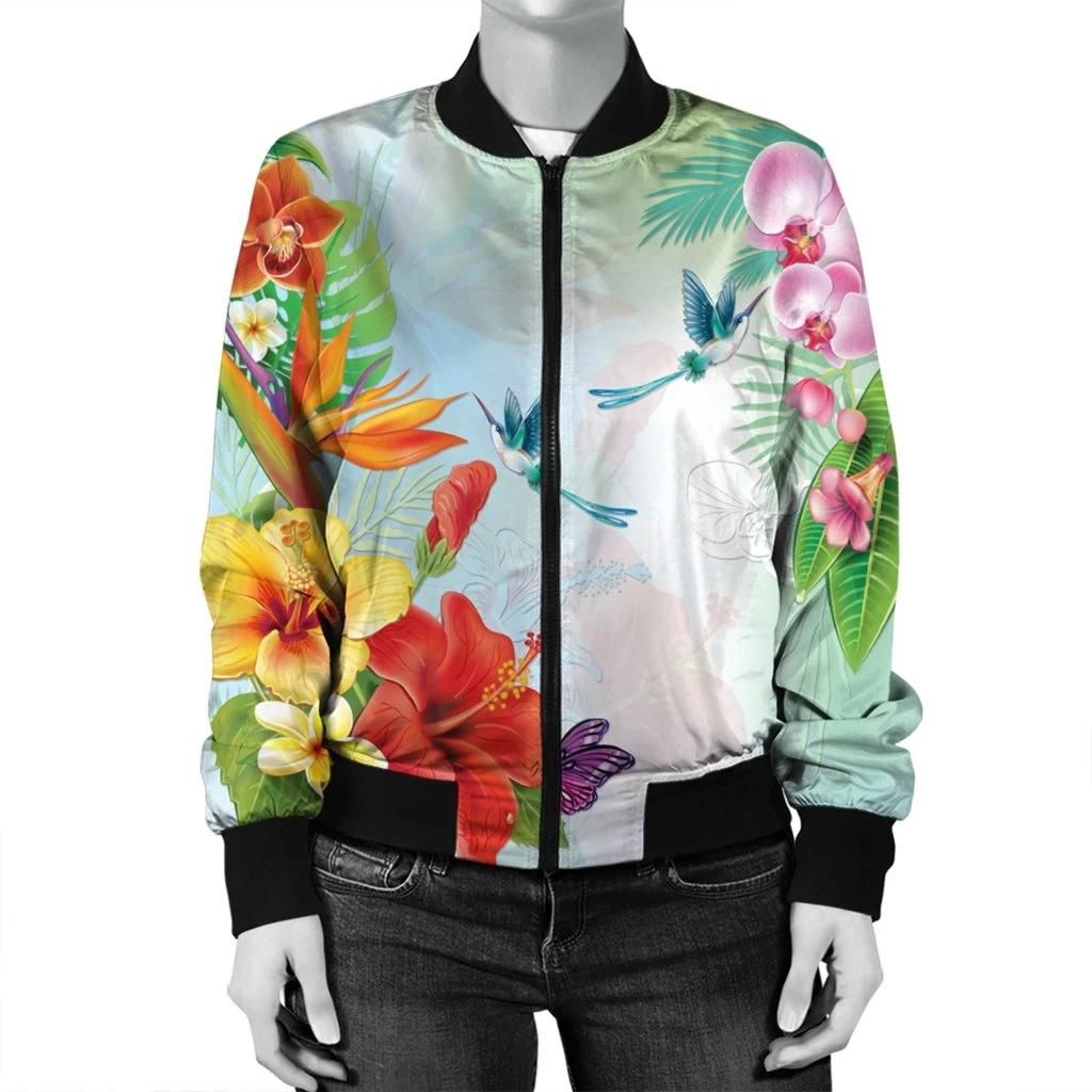 Hawaiian-Orchids-Strelitzia-Hibiscus-Plumeria-Hummingbirds-Polynesian-Bomber-Jacket-AH-JR-Bomber-Jacket-2