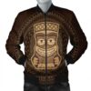 Hawaiian Tiki Bomber Jacket AH - J7R Bomber Jacket