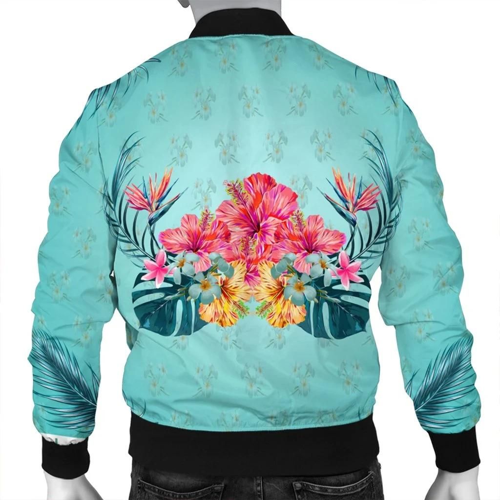 Hawaiian-Tropical-Strelitzia-Hibiscus-Plumeria-Centre-Bomber-Jacket-AH-JR-Bomber-Jacket-1