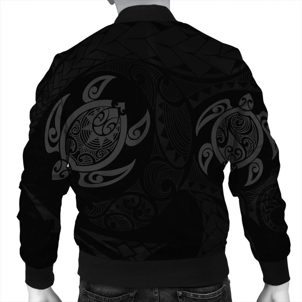 Hawaiian-Two-Turtle-Polynesian-Bomber-Jacket-Gray-AH-J7R-Bomber-Jacket-1