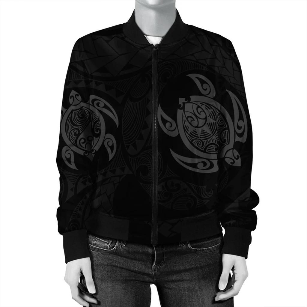 Hawaiian-Two-Turtle-Polynesian-Bomber-Jacket-Gray-AH-J7R-Bomber-Jacket-2