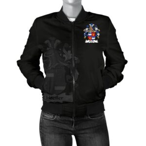 Hoefler Germany Men's Bomber Jacket - German Family Crest A7 Bomber Jacket