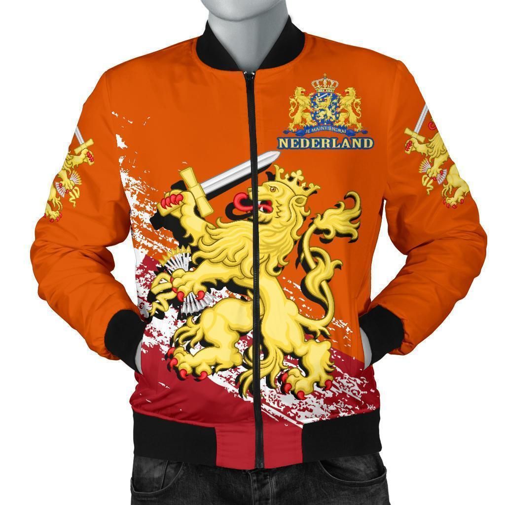 Holland-Netherlands-Lion-Special-Mens-Bomber-Jacket-A7-Bomber-Jacket-1