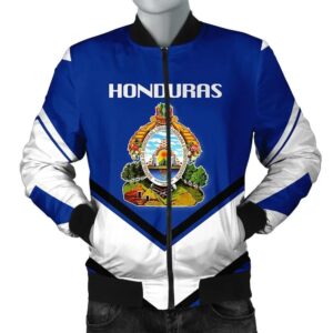 Honduras Coat Of Arms Men Bomber Jacket Lucian Style J5W Bomber Jacket