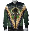 House of WALL Ireland Bomber Jacket - GD Irish Legend Shamrock V Tie-Dye A7 Bomber Jacket