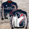Houston Texans Football Team All Over Printed Bomber Jacket