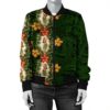 Hula Girl Tropical Style Bomber Jacket AH - J0 Bomber Jacket