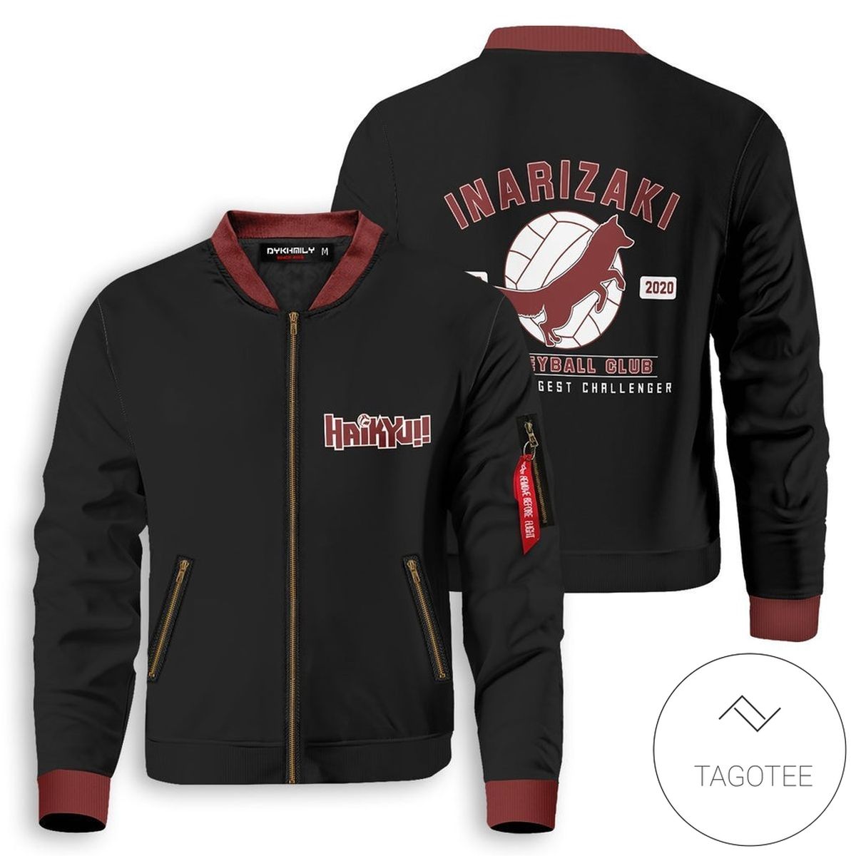 Inarizaki The Strongest Challenger Bomber Jacket 2 Inarizaki The Strongest Challenger Bomber Jacket 2