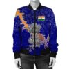 India Christmas Coat Of Arms Women Bomber Jacket X Style J78 Bomber Jacket