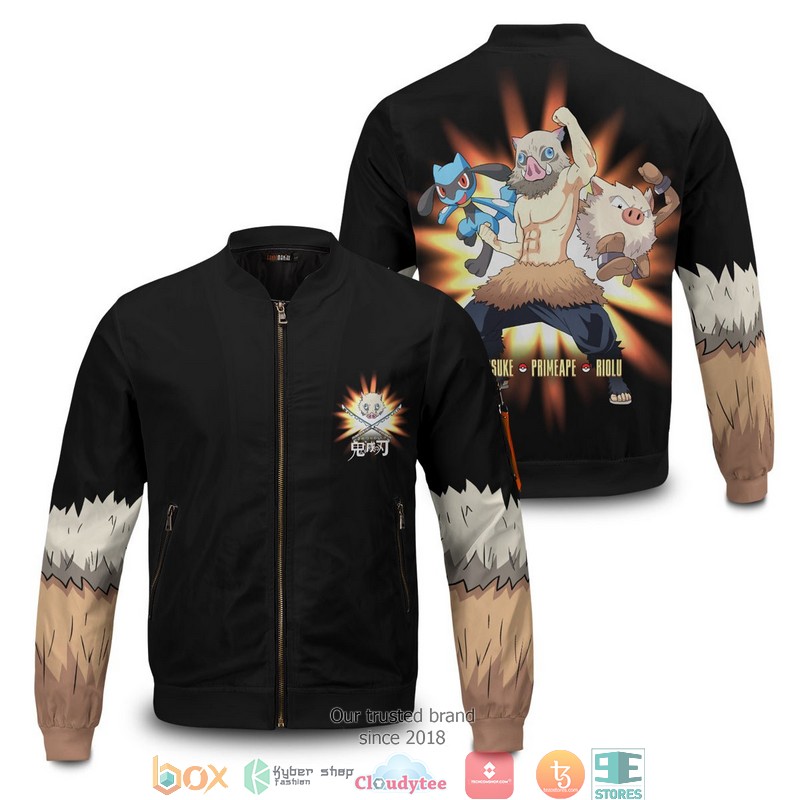 Inosuke Collab Bomber Jacket Inosuke Collab Bomber Jacket