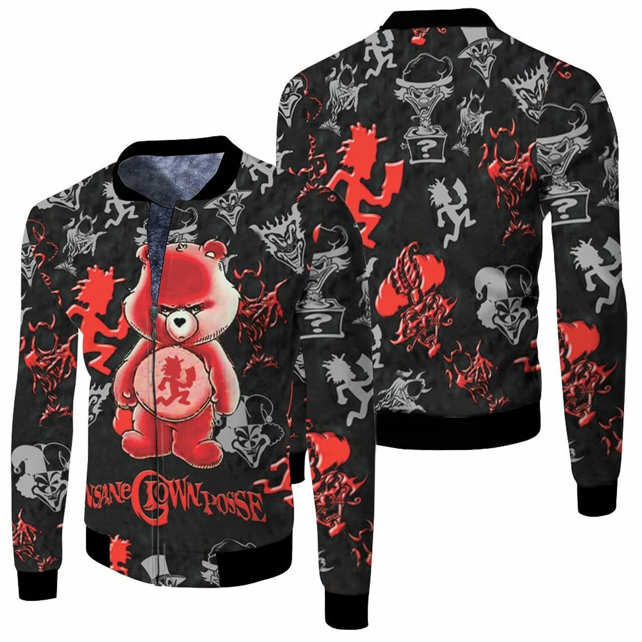 Insane Clown Posse Sugar Bear Full 3D T Shirt Hoodie Sweater Jersey Bomber Jacket Model 2586 Bomber Jacket Insane Clown Posse Sugar Bear Full 3D T Shirt Hoodie Sweater Jersey Bomber Jacket Model 2586 Bomber Jacket