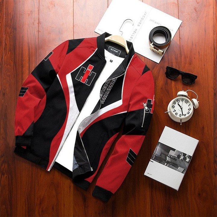 International Harvester All Over Printed Bomber Jacket International Harvester All Over Printed Bomber Jacket