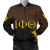 Iota Phi Theta Men's Bomber Jacket Paint Style A31 Bomber Jacket