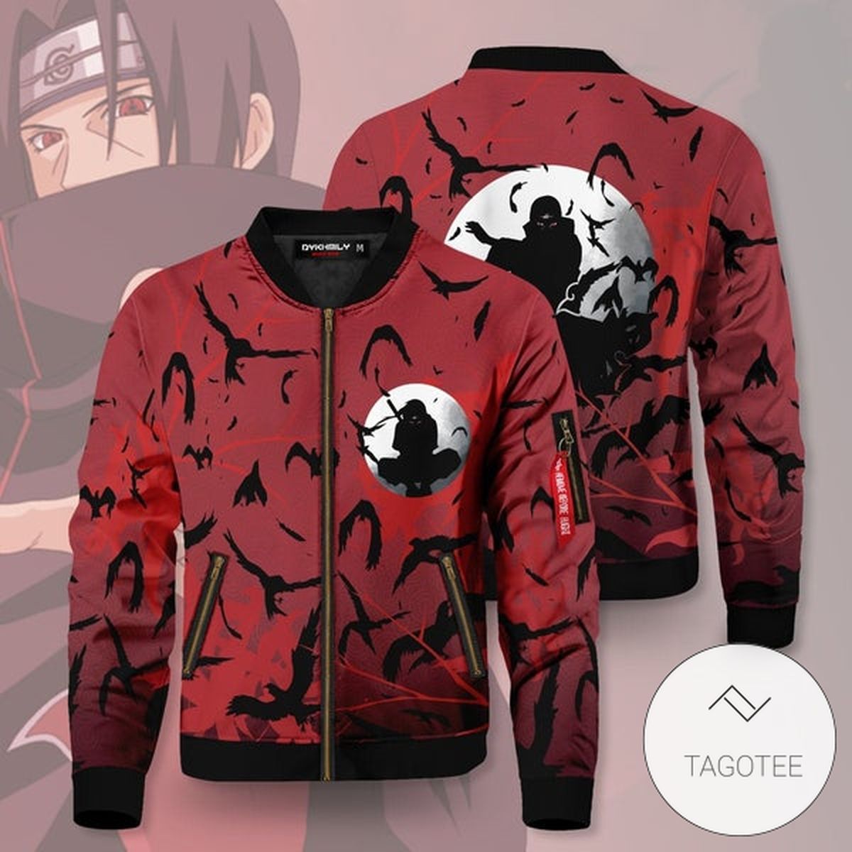 Itachi Crow Bomber Jacket 2 Itachi Crow Bomber Jacket 2