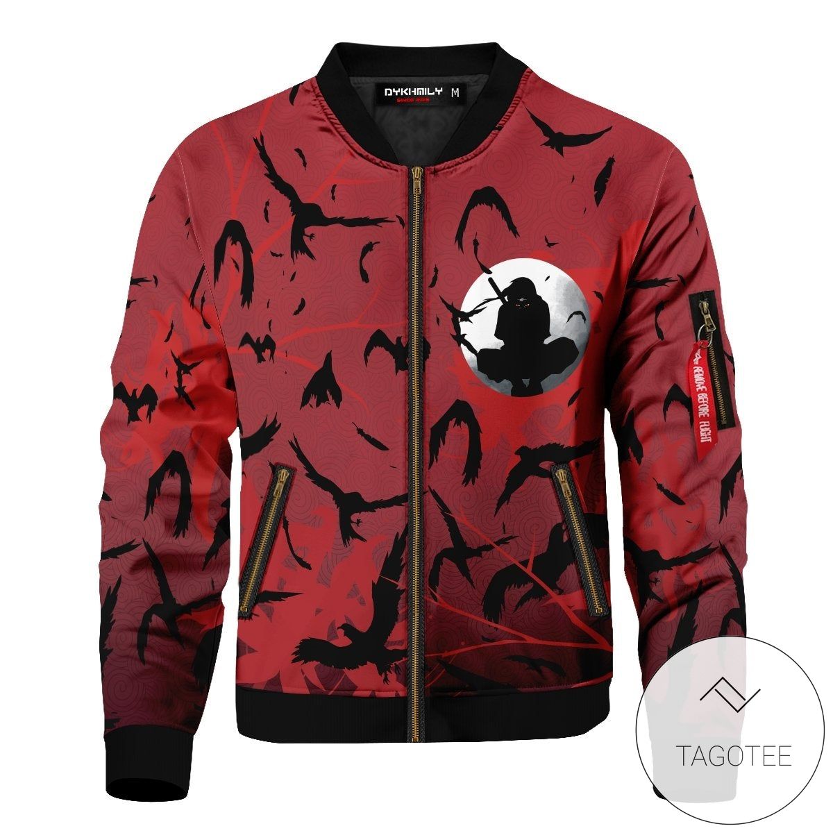 Itachi Crow Bomber Jacket 3 Itachi Crow Bomber Jacket 3