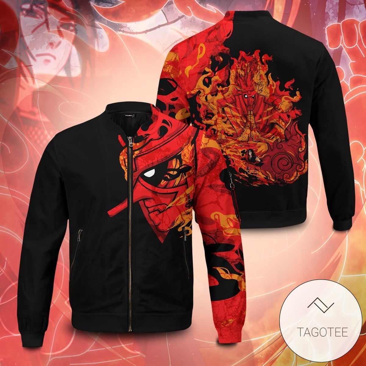 Itachi Uchiha Susanoo Bomber Jacket Itachi Uchiha Susanoo Bomber Jacket