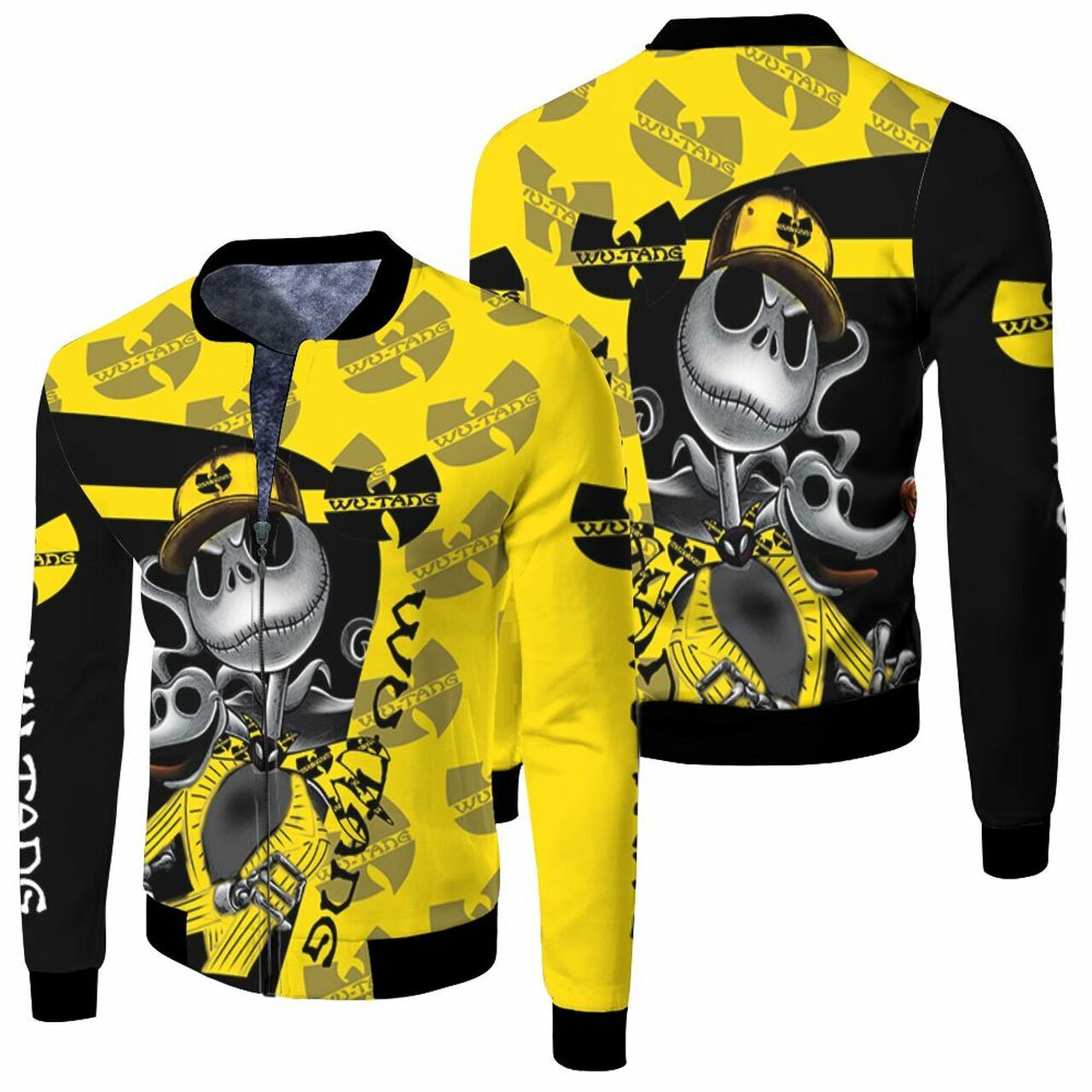Jack Skellington Wu Tang Clan Halloween Hip Hop 3D Printed 3D T Shirt Hoodie Sweater Jersey Bomber Jacket Model 2674 Bomber Jacket Jack Skellington Wu Tang Clan Halloween Hip Hop 3D Printed 3D T Shirt Hoodie Sweater Jersey Bomber Jacket Model 2674 Bomber Jacket