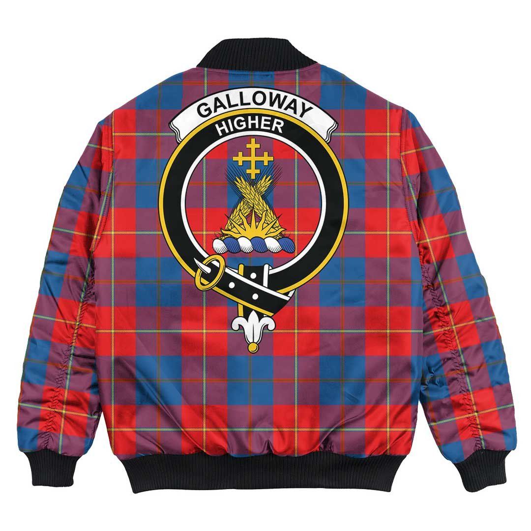 Jacket-Galloway-Red-Clan-Tartan-Crest-Bomber-Jacket-A7-Bomber-Jacket-1