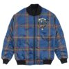 Jacket - MacLaine of Loch Buie Clan Tartan Crest Bomber Jacket A7 Bomber Jacket