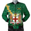 Jamaica Christmas Coat Of Arms Men Bomber Jacket X Style J78 Bomber Jacket