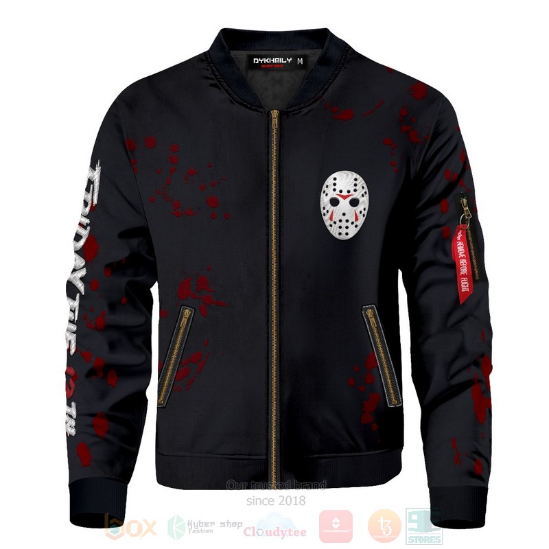 Jason Voorhees Halloween Bomber Jacket Jason Voorhees Halloween Bomber Jacket