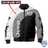 Jeep Theres Only One Custom Name Bomber Jacket