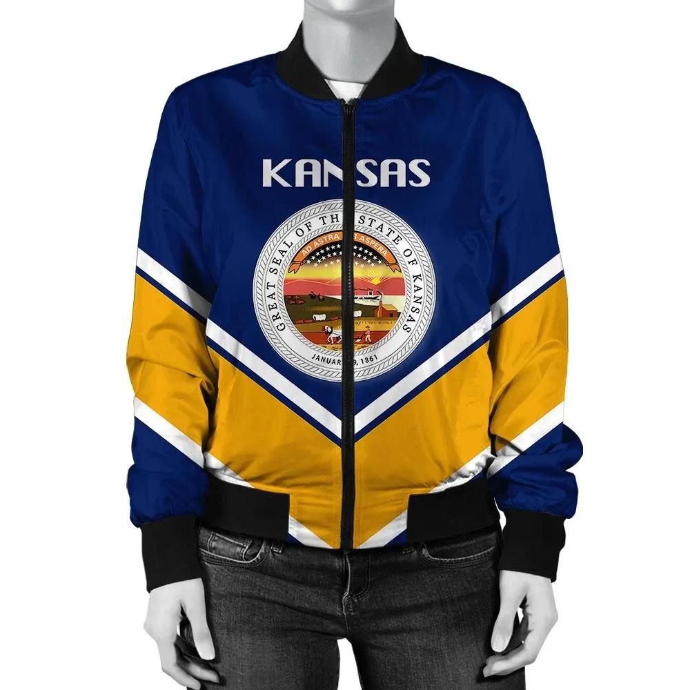 Jersey Coat Of Arms Women Bomber Jacket Lucian Style JW5 Bomber Jacket Jersey Coat Of Arms Women Bomber Jacket Lucian Style JW5 Bomber Jacket