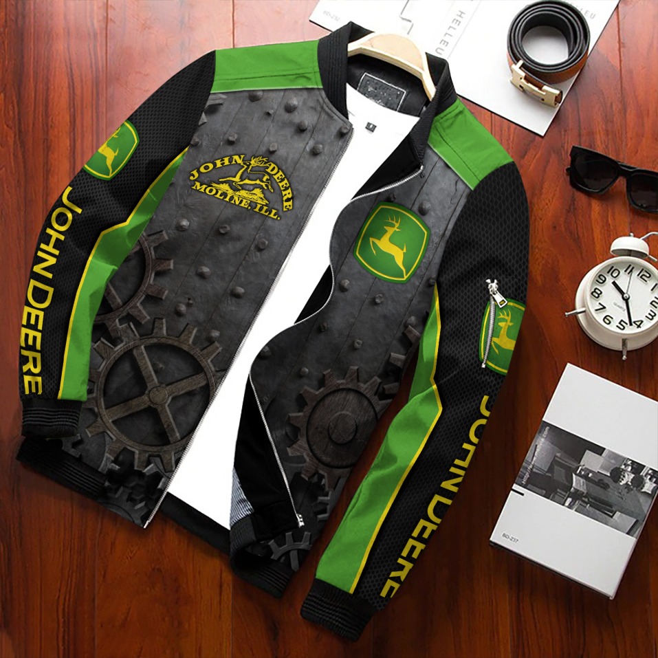 John Deere Mechanic Bomber Jacket John Deere Mechanic Bomber Jacket