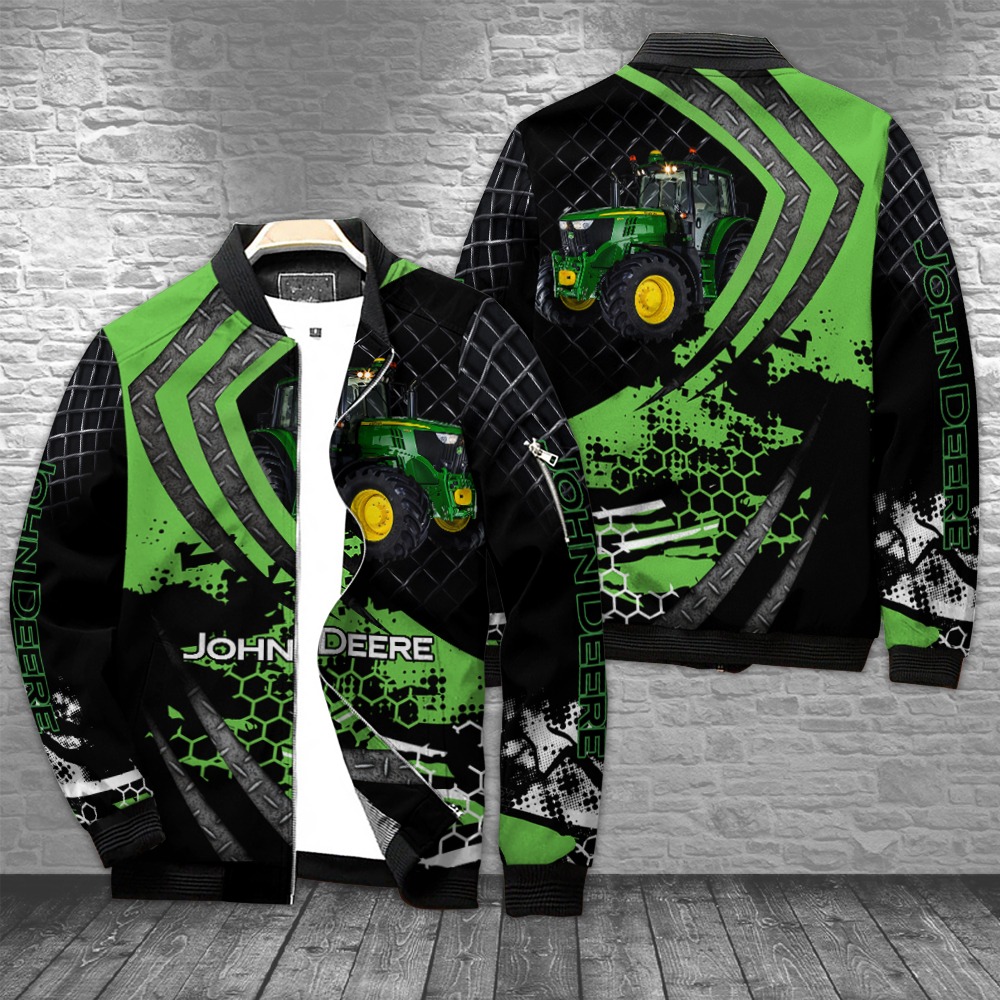 John Deere Tractor Bomber Jacket John Deere Tractor Bomber Jacket
