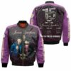 Jonas Brothers 15 Years 2005 2020 Nick Kevin Joe Signed Thank You For Memories 3D T Shi Jersey Bomber Jacket Model 2756