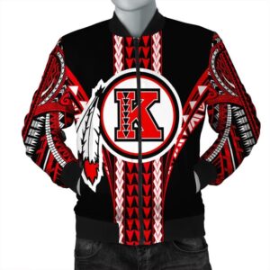 Kahuku High Football Bomber Jacket AH - J0 Bomber Jacket