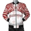 Kanaka Farrington High School Men's Bomber Jacket bDemodern Style AH JH Bomber Jacket