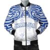 Kanaka Kailua High School Men's Bomber Jacket bDemodern Style AH JH Bomber Jacket