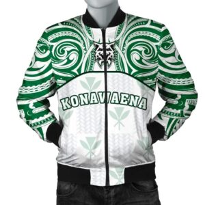 Kanaka Konawaena High School Men's Bomber Jacket bDemodern Style AH JH Bomber Jacket