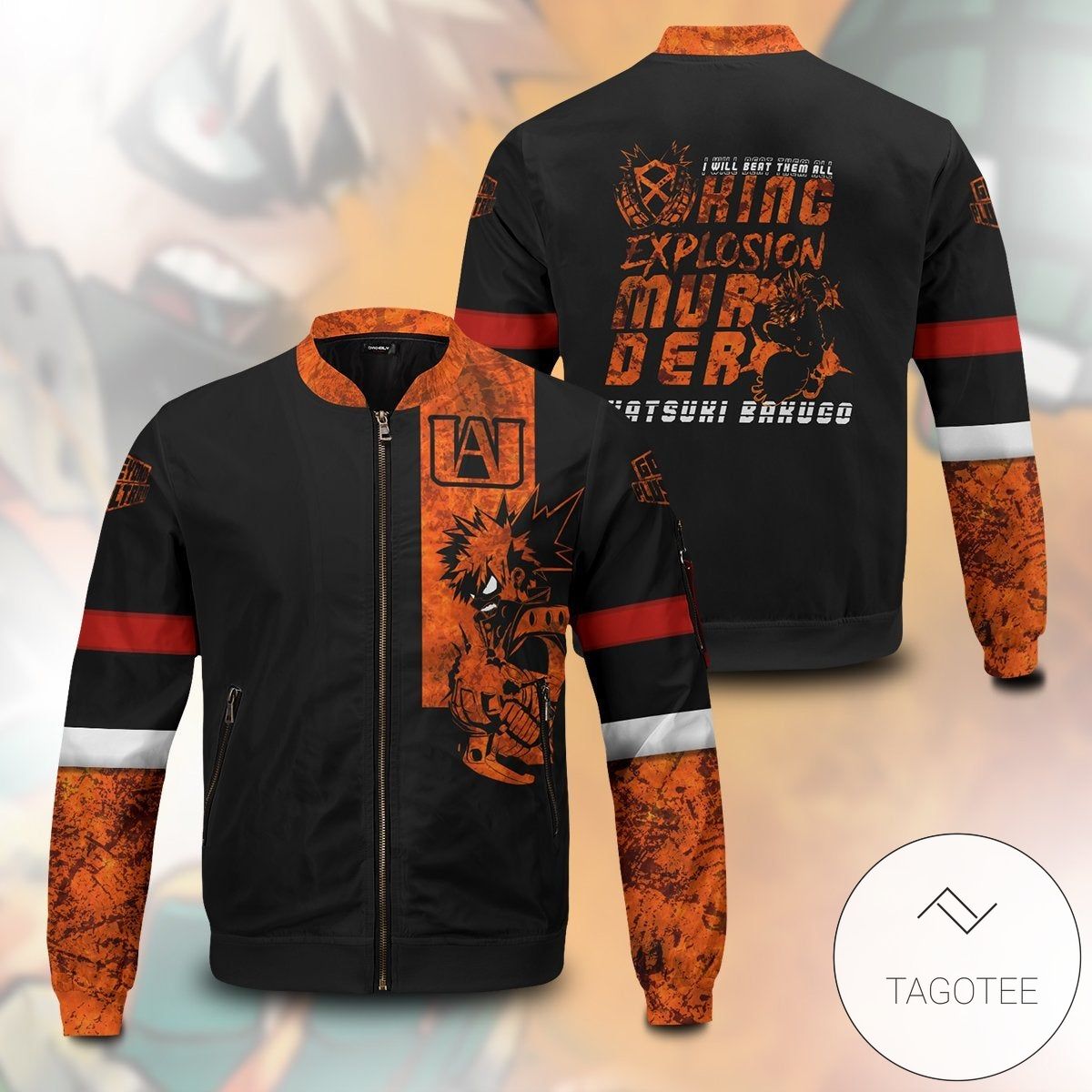 Katsuki Bakugou Bomber Jacket Katsuki Bakugou Bomber Jacket