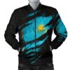 Kazakhstan In Me Men's Bomber Jacket - Special Grunge Style A31 Bomber Jacket